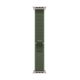 6. Zegarek Apple Watch 49mm Green/Neon Trail Loop M/L - Natural Titanium Finish