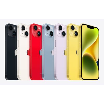 6. Apple iPhone 14 Plus 17 cm (6.7") Dual SIM iOS 16 5G 256 GB Żółty