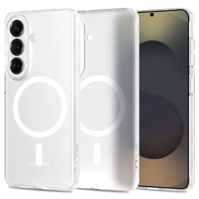 Etui Tech-Protect MagSlim MagSafe na Samsung Galaxy S26 - przezroczysto-matowe