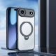 3. Etui Dux Ducis Aimo Mag z pierścieniem magnetycznym i podstawką na iPhone 17 Air – czarne