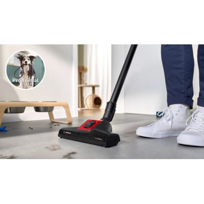 Odkurzacz workowy Bosch Serie 4 BGB41PET1 czerwony