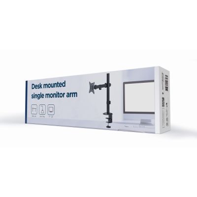 2. GEMBIRD BIURKOWE REGULOWANE RAMIĘ/UCHWYT NA MONITOR 17-32, VESA 100X100MM, DO 9 KG
