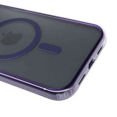 24. Etui 3mk Frosty MagCase na Apple iPhone 16E - fioletowe