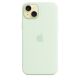 4. Silikonowe etui Apple z MagSafe Soft Mint, do Apple iPhone 15 Plus, MT103ZM/A