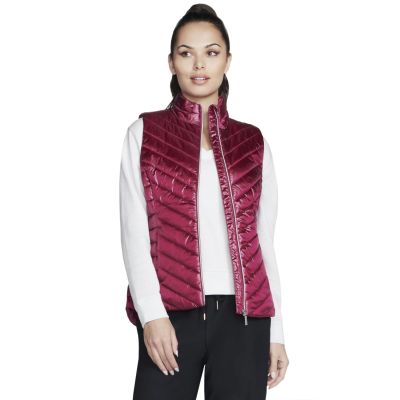 Skechers GO Shield Shine Vest JA151-PKRD Różowe L