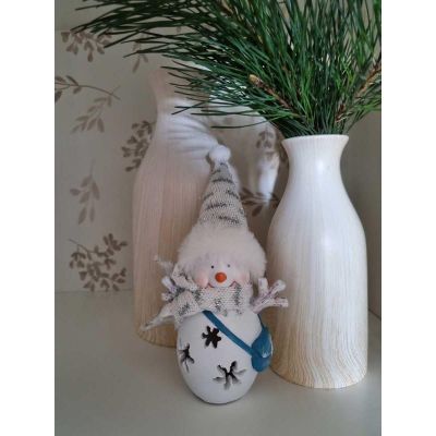 22. FIGURKA BAŁWANEK LED 7x6x16CM