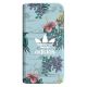 Etui Adidas Booklet Case Floral na iPhone X / XS - szare