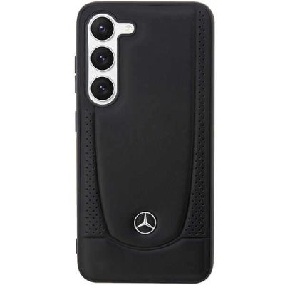 3. Etui Mercedes Leather Urban na Samsung Galaxy S23 - czarne