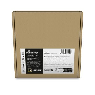 5. MediaRange MRCS224 kabel HDMI 20 m HDMI Typu A (Standard) Czarny