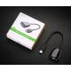 5. Ugreen kabel przewód przejściówka adapter jednokierunkowy z HDMI (męski) do VGA (żeński) FHD czarny (MM105 40253)