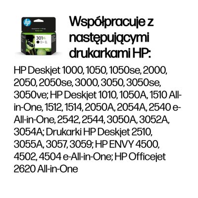 78. Tusz HP czarny HP 301XL, HP301XL=CH563EE, 480 str.,8 ml