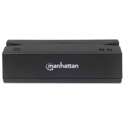 3. MANHATTAN Magnetkartenleser USB drei Spuren Leser   schwarz