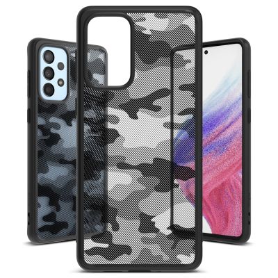 2. Ringke Fusion Matte etui pokrowiec z żelową ramką Samsung Galaxy A73 czarny