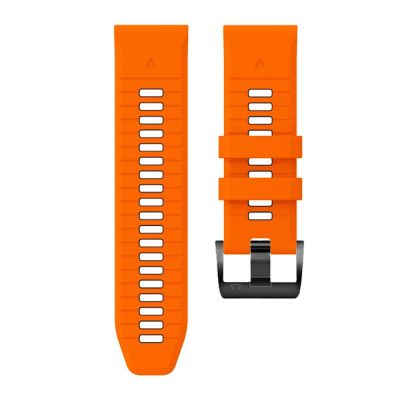 4. Pasek Tech-Protect IconBand Pro na Garmin Fenix 3 / 5X / 3HR / 5X Plus / 6X / 6X Pro / 7X - pomarańczowo-czarny