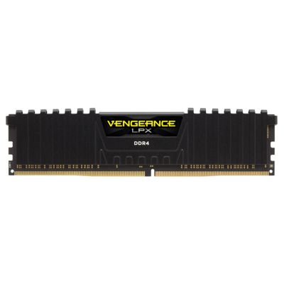 6. Zestaw pamięci Corsair Vengeance LPX CMK16GX4M2A2666C16 (DDR4; 2 x 8 GB; 2666 MHz; CL16)