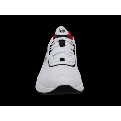 3. Sneakersy K-swiss FARIO LTH WHITE/BLACK/MARS RED-M (04778-122-M)
