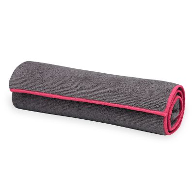 GAIAM RĘCZNIK DO RĄK FROST GREY/FUCHSIA RED 61813