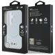 8. Etui BMW IML Shockproof Metal Logo MagSafe na Samsung Galaxy S26 - przezroczyste