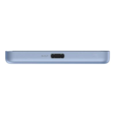 3. Xiaomi Super Slim Magnetic Power Bank 5000 Litowo-jonowa (Li-Ion) 5000 mAh Bezprzewodowe ładowanie Niebieski
