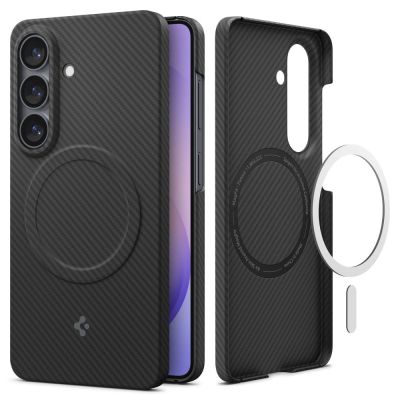 2. Etui Spigen AirSkin Aramid Mag MagSafe na Samsung Galaxy S26 - czarne