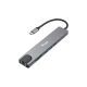 9. Adapter USB Equip 133497 USB Type-C Czarny, Szary