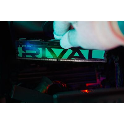 10. DDR4 16GB 3200MHz UDIMM goodram RIVAL Radiant Green