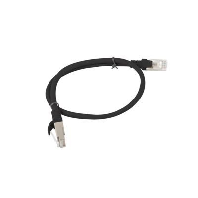 2. Patchcord UTP Lanberg PCU6-10CC-0050-BK (RJ45 - RJ45 ; 0,50m; UTP; kat. 6; kolor czarny)