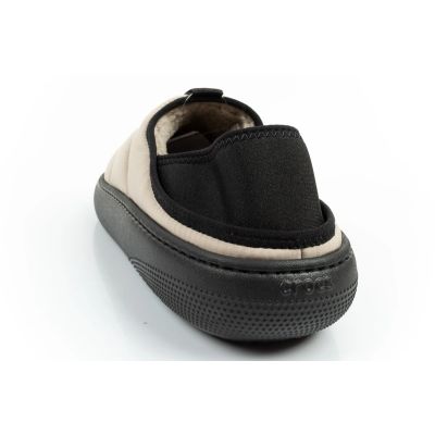5. Crocs buty męskie papcie Classic Puff Moc kapcie beżowe ocieplane