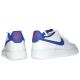 8. Buty damskie Nike Air Force 1 White/Deep royal blue - CT3839-101