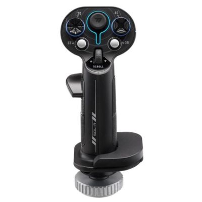 2. Thrustmaster Sol-R 3 AVA Add-On Grip Czarny USB Drążek sterowniczy Analogowa/Cyfrowa PC
