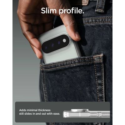 8. Etui Spigen Ultra Hybrid na Google Pixel 11 Pro - przezroczyste