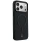 4. Etui Mercedes Leather 3D MagSafe na iPhone 17 Pro - czarne