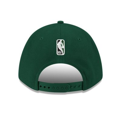 4. Czapka z daszkiem New Era 9FORTY Milwaukee Bucks NBA Team M-Crown Dark Green Snapback - 60755461