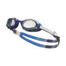 Okulary pływackie Nike Junior biało-niebieskie NESSC167-965 OS