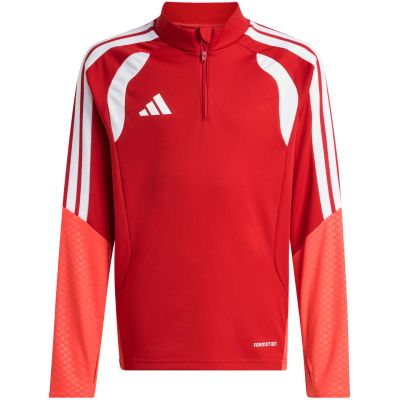 2. Bluza dla dzieci adidas Tiro 26 Competition Training Top czerwono-pomarańczowa KA7571