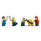 4. LEGO City 60509 - Portowy pociąg towarowy, dźwig i ciężarówka