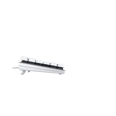 4. CHERRY KC 200 MX klawiatura Uniwersalne USB QWERTZ Niemiecki Srebrny, Biały