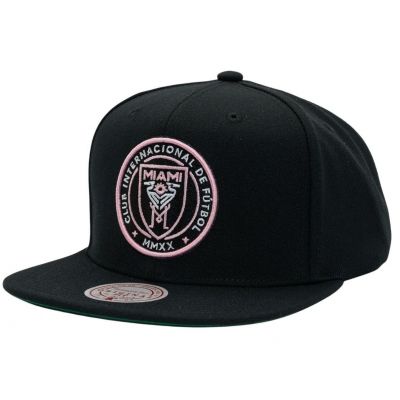 3. Czapka z daszkiem Mitchell & Ness Snapback NBA Inter Miami 6HSSDHS8445-IMCBLCK