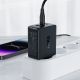 2. Acefast szybka ładowarka sieciowa GaN (2xUSB-C / USB-A) PPS / PD / QC4+ 65W czarna (A41)