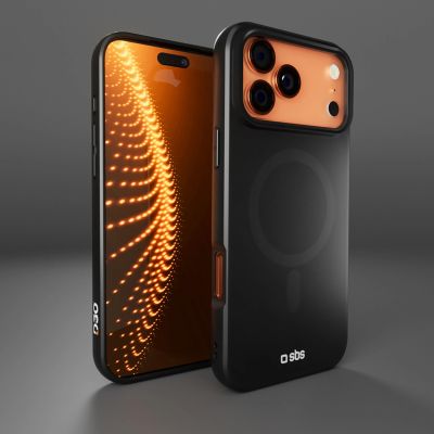 9. Etui SBS Full Active Mag z technologią D3O na iPhone 17 Pro Max - czarne