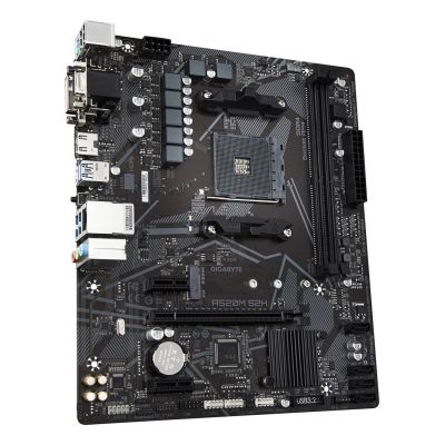 5. GIGABYTE A520M S2H płyta główna AMD A520 Socket AM4 micro ATX