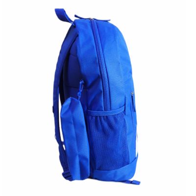 6. Plecak szkolny sportowy Nike Elemental Kids 20L Niebieski + piórnik - DR6084-480