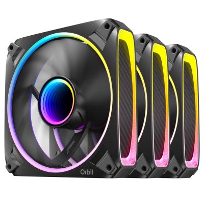 8. Antec Orbit 120 ARGB FAN Obudowa komputera Wentylator 12 cm Czarny