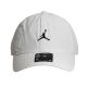 2. Czapka z daszkiem uniwersalna Air Jordan Club Cap biała - FD5185-100