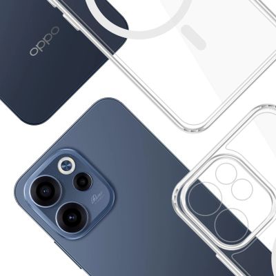 7. Etui 3mk Armor Magcase na Oppo Reno 15 F 5G / Reno 15 FS 5G (CPH2801) - przezroczyste