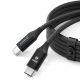 Kabel Orico CDX 100W 5A Power Delivery USB-C - USB-C 1m - czarny