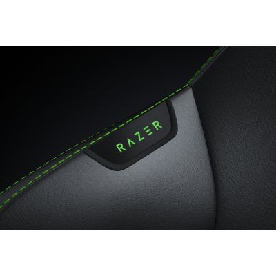 6. Razer Iskur V2 NewGen Gaming-Stuhl, ergonomisches Design, HyperFlex-Lordosenstütze, 4D-Armlehnen - schwarz/grün
