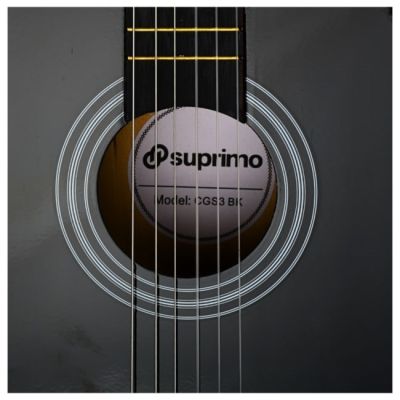 2. SUPRIMO CGS3 BK - gitara klasyczna 4/4, czarna