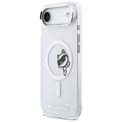 2. Etui Karl Lagerfeld IML Peekaboo MagSafe na iPhone Air - przezroczyste