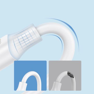 8. Kabel Joyroom Long-Lasting Series A9 USB-C / USB-C PD QC 60W 3A 1m - biały